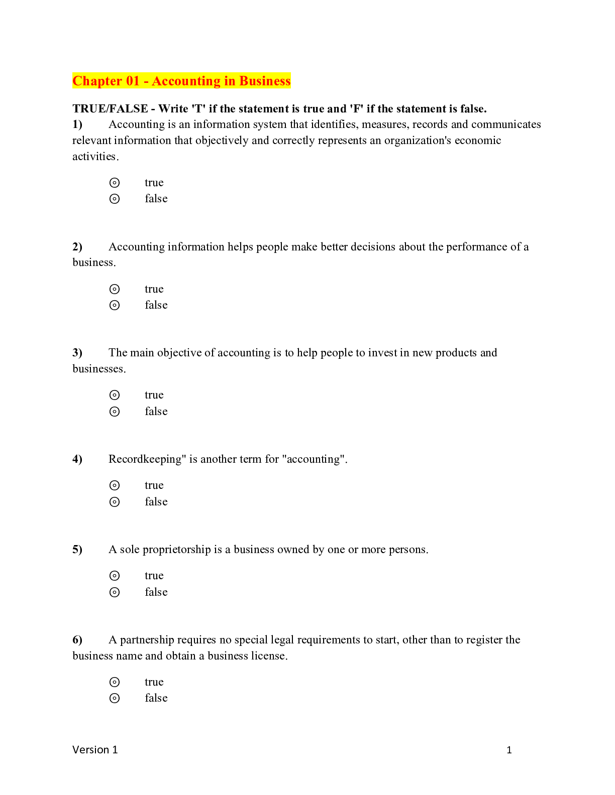 Preview image for TEST BANK for Fundamental Accounting Principles Volume 1 17th Edition by Kermit D. Larson
